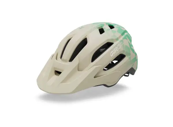 Giro Fixture II Helm Mat Stone/Green Rush