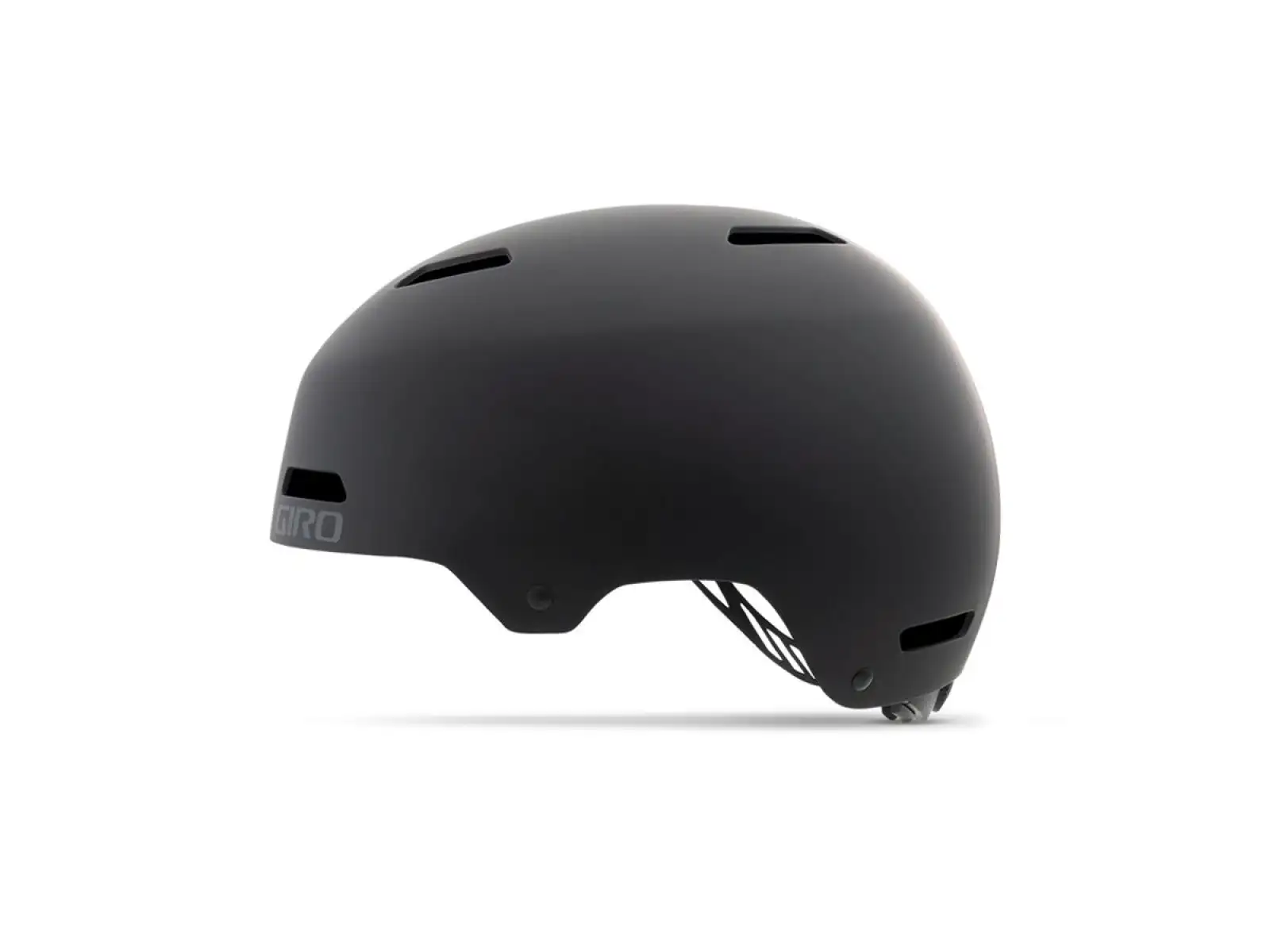 Giro Quarter FS Helm Mat Schwarz, Größe M (55–59 cm)