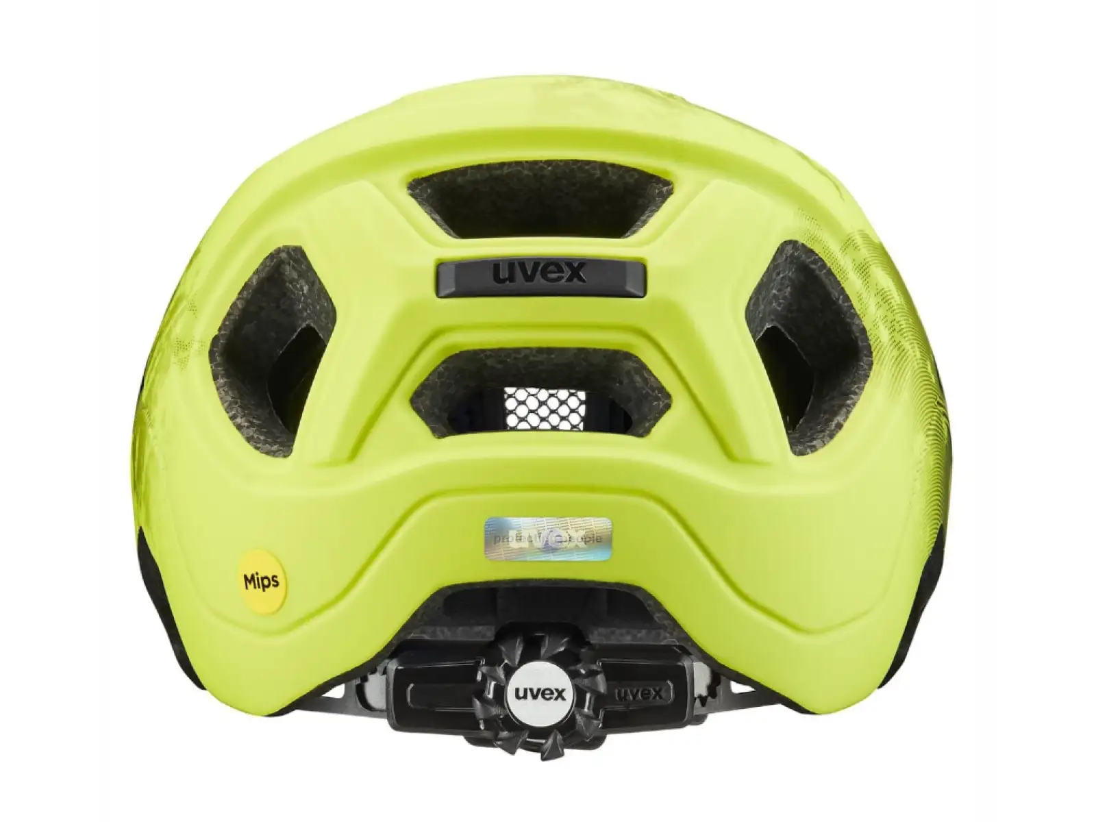 Uvex React Jr. MIPS MTB Kinderhelm Lime/Black Matt