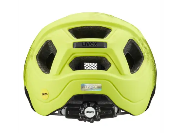 Uvex React Jr. MIPS MTB Kinderhelm Lime/Black Matt