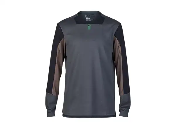 Fox Defend Herren Langarmtrikot Graphit