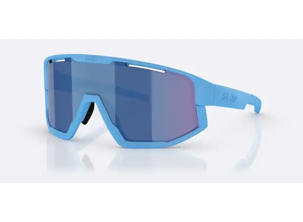 Bliz Fusion Small Sonnenbrille Matte Blue/Grey Blue Multi
