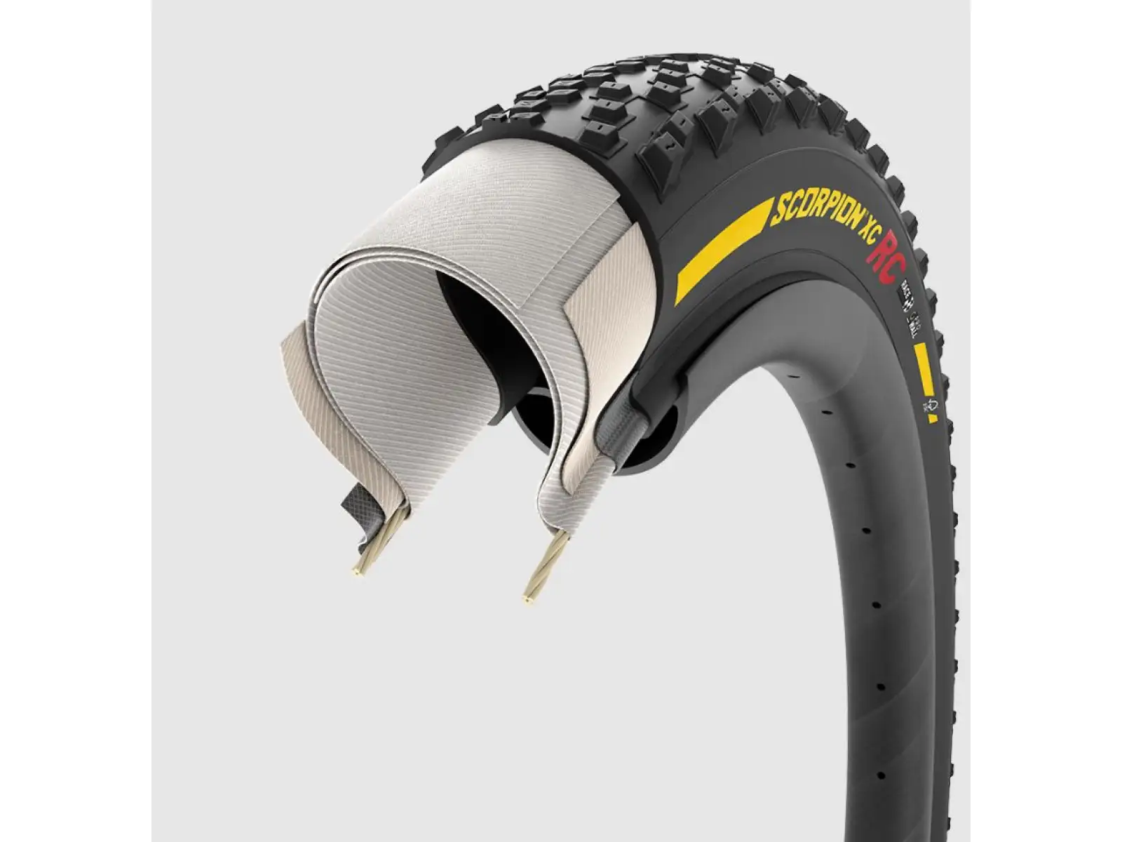Pirelli Scorpion XC RC Team Edition 29x2,4" Reifen Kevlar gelb