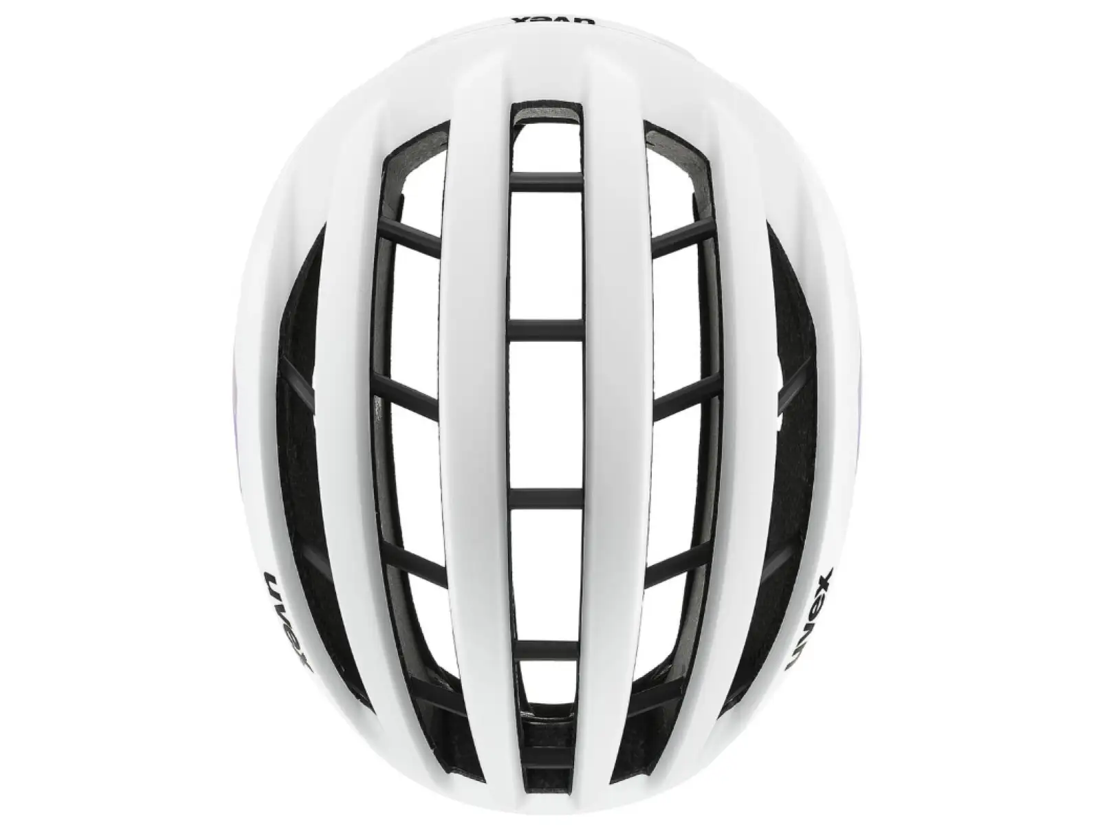 Uvex Surge Aero MIPS Rennradhelm White/Lila Apricot Matt