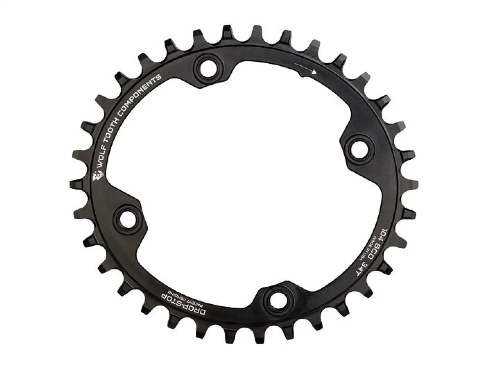 Wolf Tooth BCD104 Oval chainring