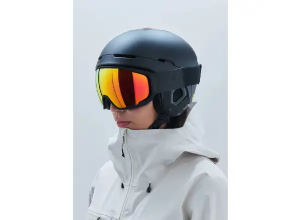 POC Zonula Skibrille Uranium Black/Partly Sunny Orange