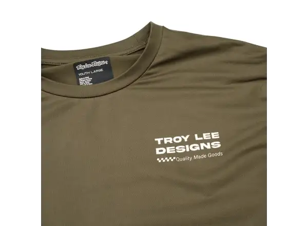 Troy Lee Designs Ruckus Ride Tee Kindertrikot Langarm Factory Caper