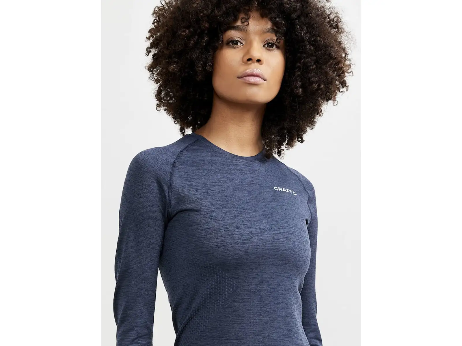 Craft Core Dry Active Comfort Damen Langarmshirt Dark Blue