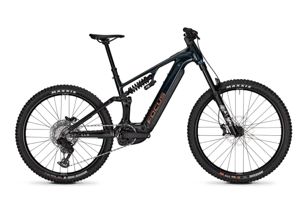 Focus SAM 8 800Wh vollgefedertes E-Bike Classicgreen / Obsidianblack