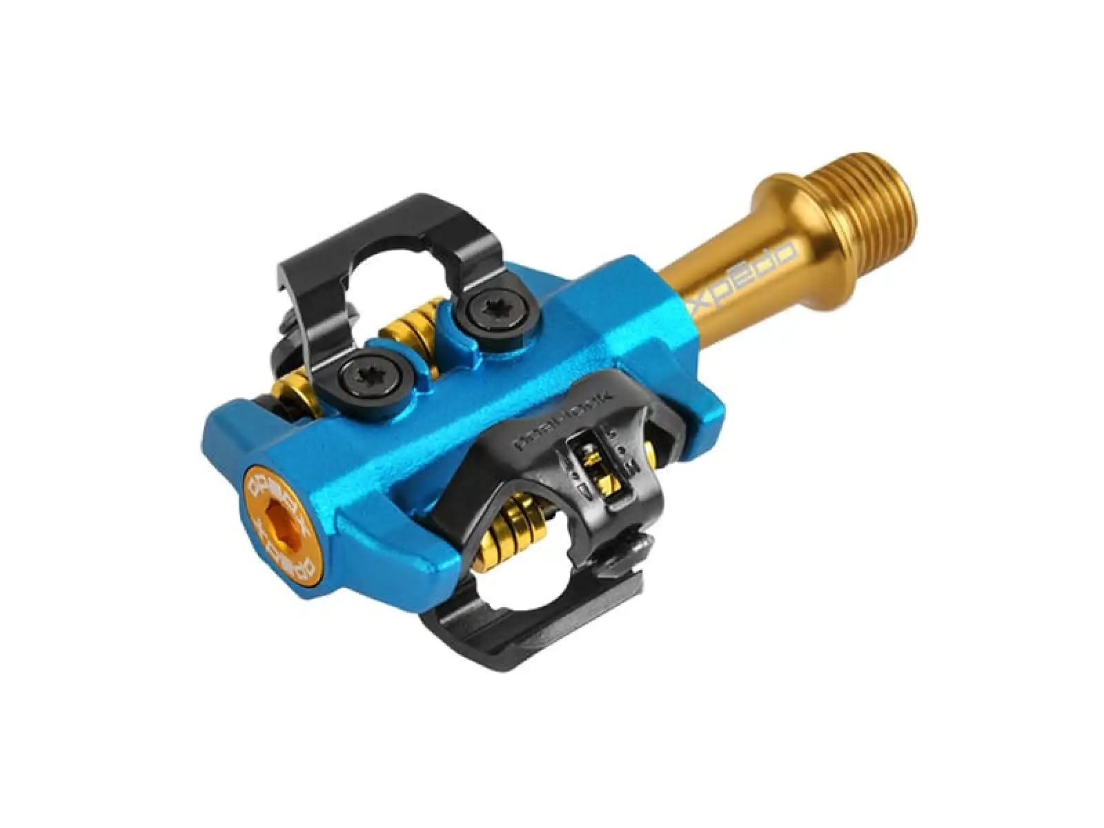 X-pedo CXR Pro SPD Klickpedale schwarz/blau Ti