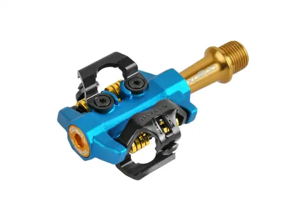 X-pedo CXR Pro SPD Klickpedale schwarz/blau Ti