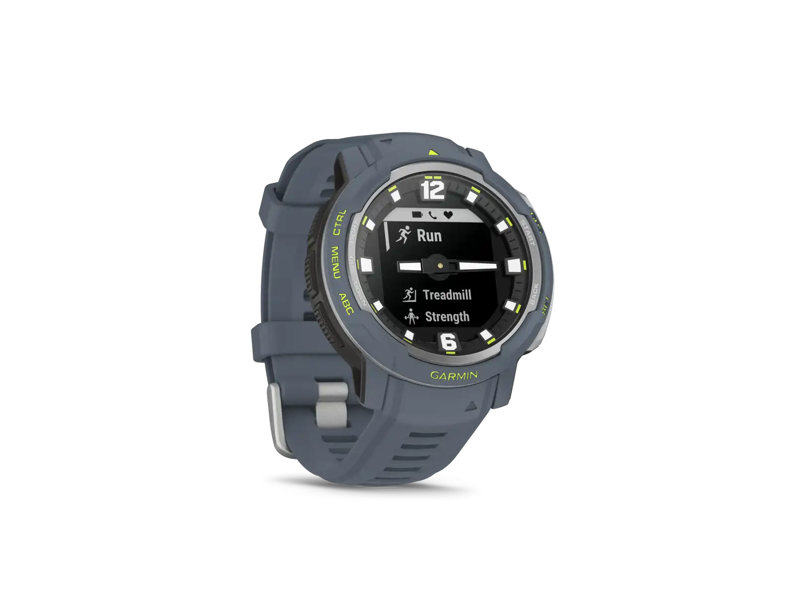 Garmin Instinct Crossover Standard Edition Smartwatch Blue Granite