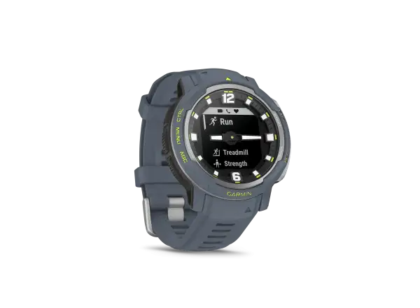 Garmin Instinct Crossover Standard Edition Smartwatch Blue Granite
