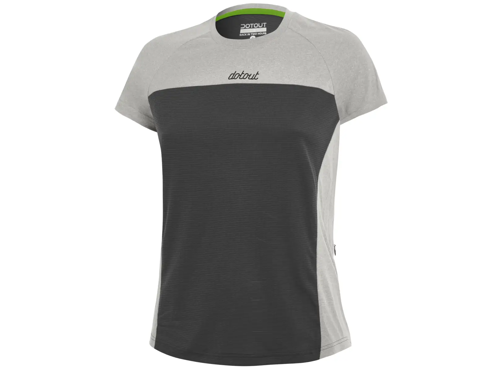 Dotout Stone Damen T-Shirt, kurze Ärmel, Schwarz