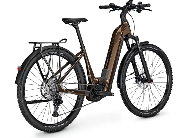 Focus Aventura2 6.8 WA 625Wh Mountain E-Bike in Golden Brown Glossy.