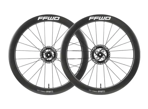 FFWD RYOT55 V2 DT240 2:1 EXP Rennrad-Carbonlaufräder White