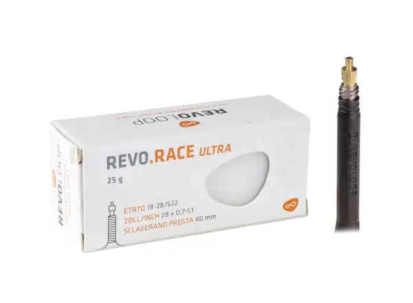 Revoloop Race Ultra Rennrad-Schlauch 18/28-622 FV40 Presta-Ventil