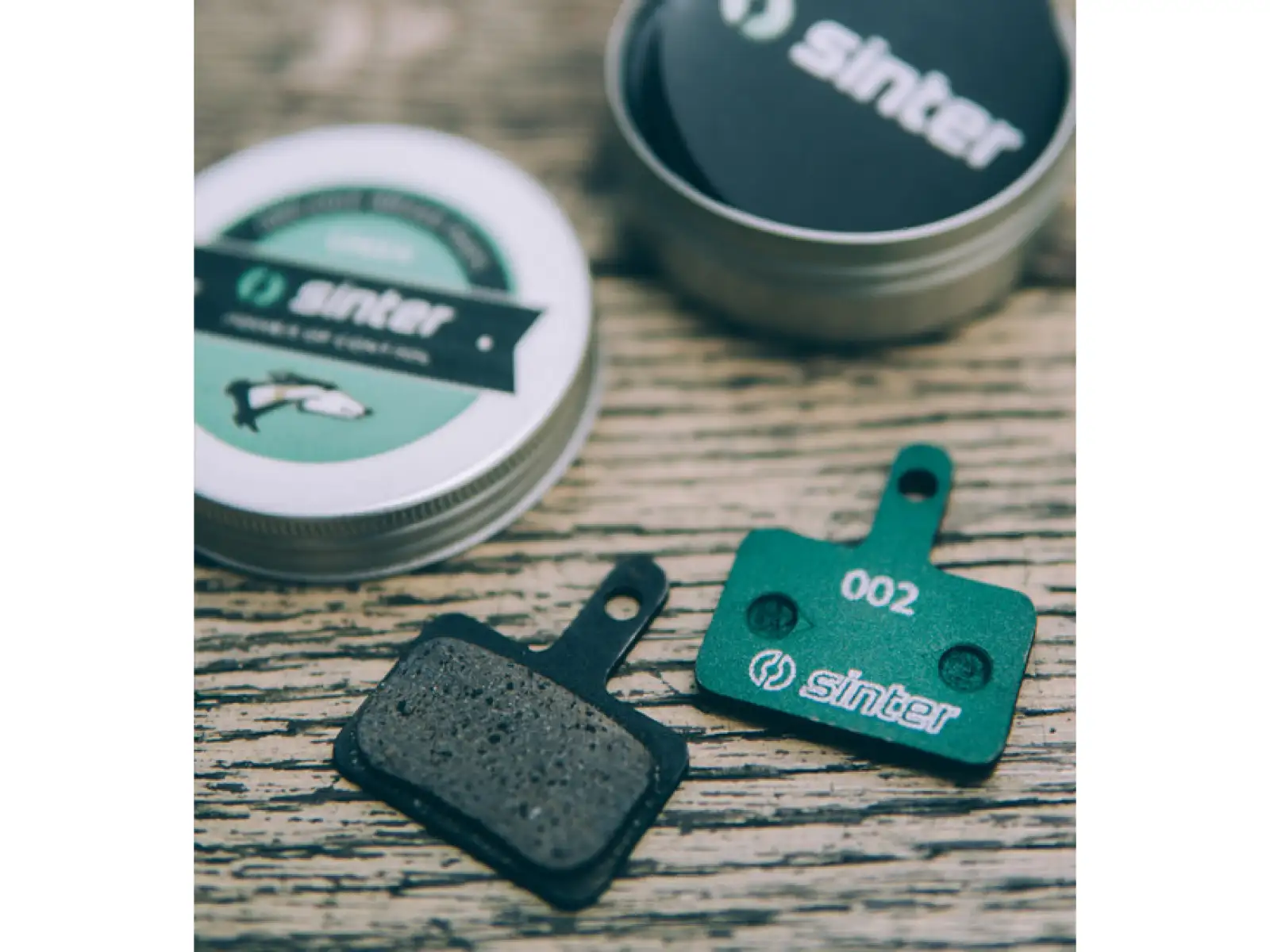 Sinter Shimano B Typ Bremsscheiben Beläge Polymer Grün