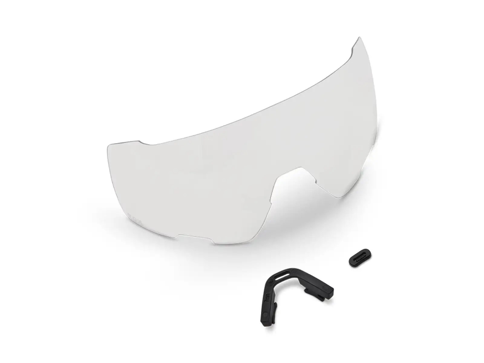 Fox Purevue Brille Schwarz/Klar Lunar