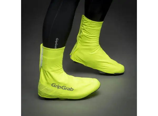 Grip Grab Ride Waterproof Shoe Cover Überschuhe gelb