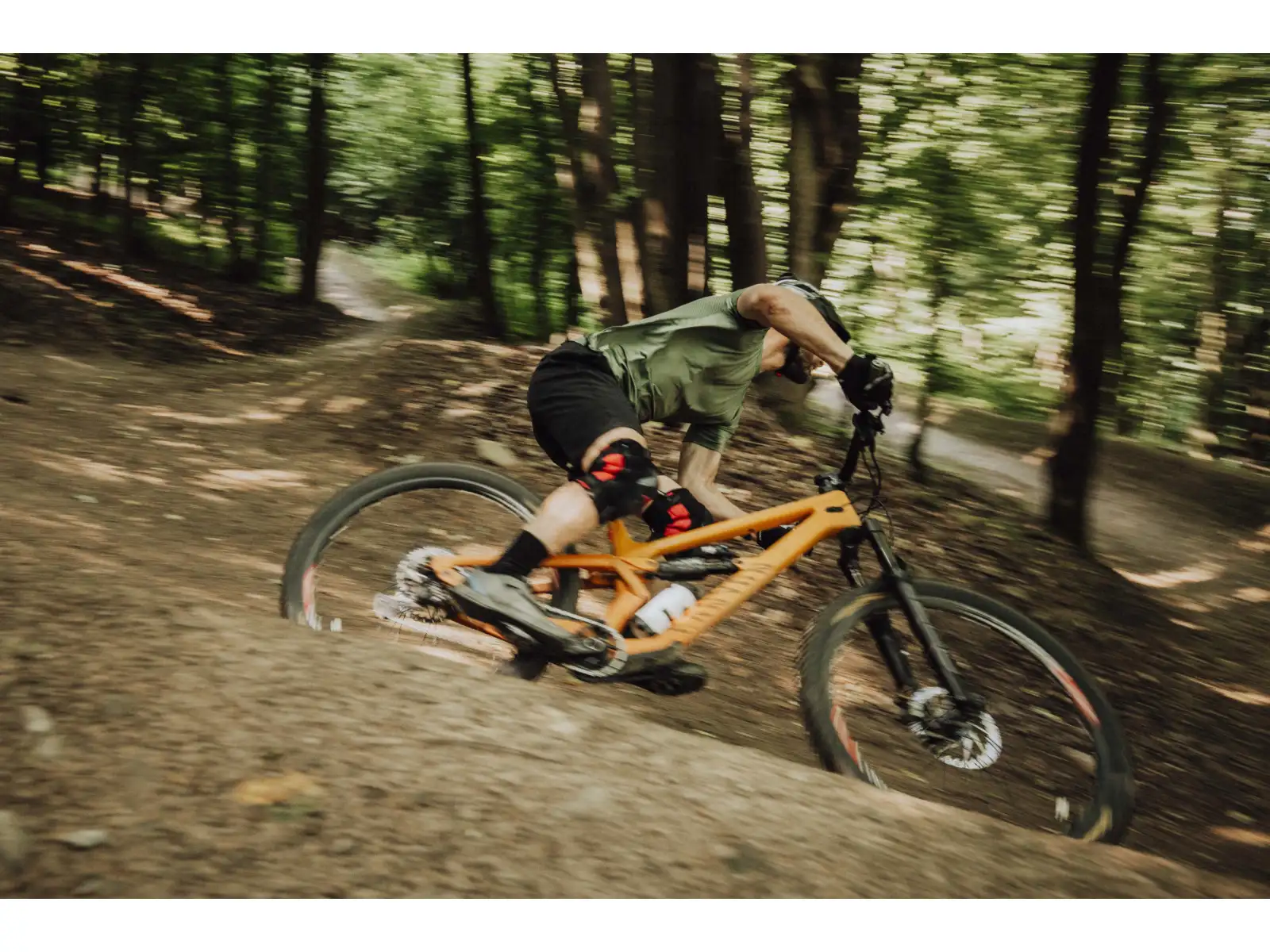 Force MTB Mount Herren Trikot Kurzarm Army