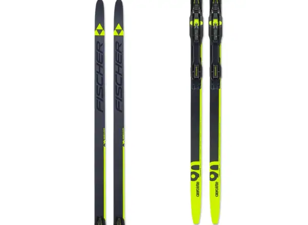 Fischer Aerolite Skate 90 Stiff Langlaufski + Race Skate Bindung Set