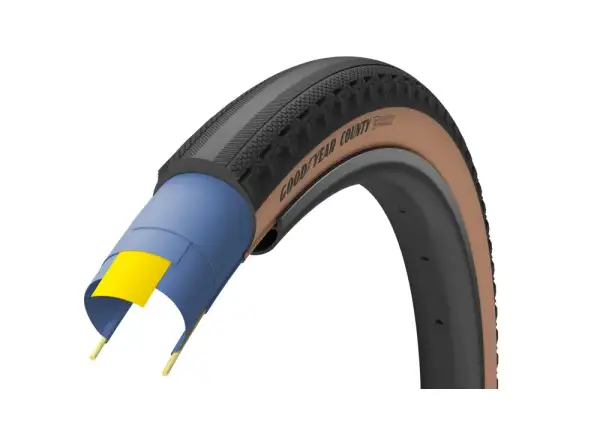 Schotterreifen Goodyear County Ultimate 40-622 Tubeless Tan