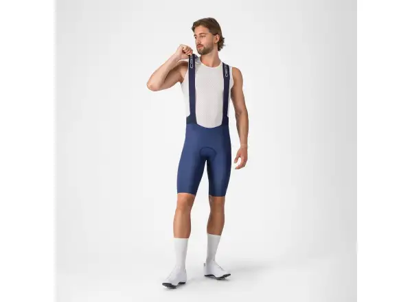 Castelli Premio Evo Herren-Trägerhose mit Polster Belgian blue