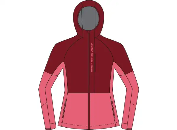 Silvini Sassolunga Damenjacke Merlot/Punch