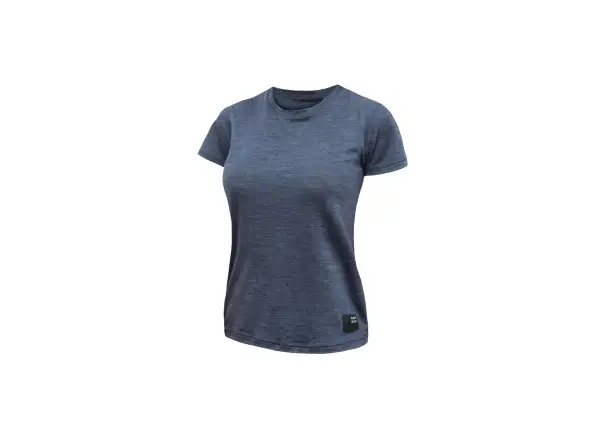 Sensor Merino Lite Damen Funktions-T-Shirt kurzarm Mottled Blue