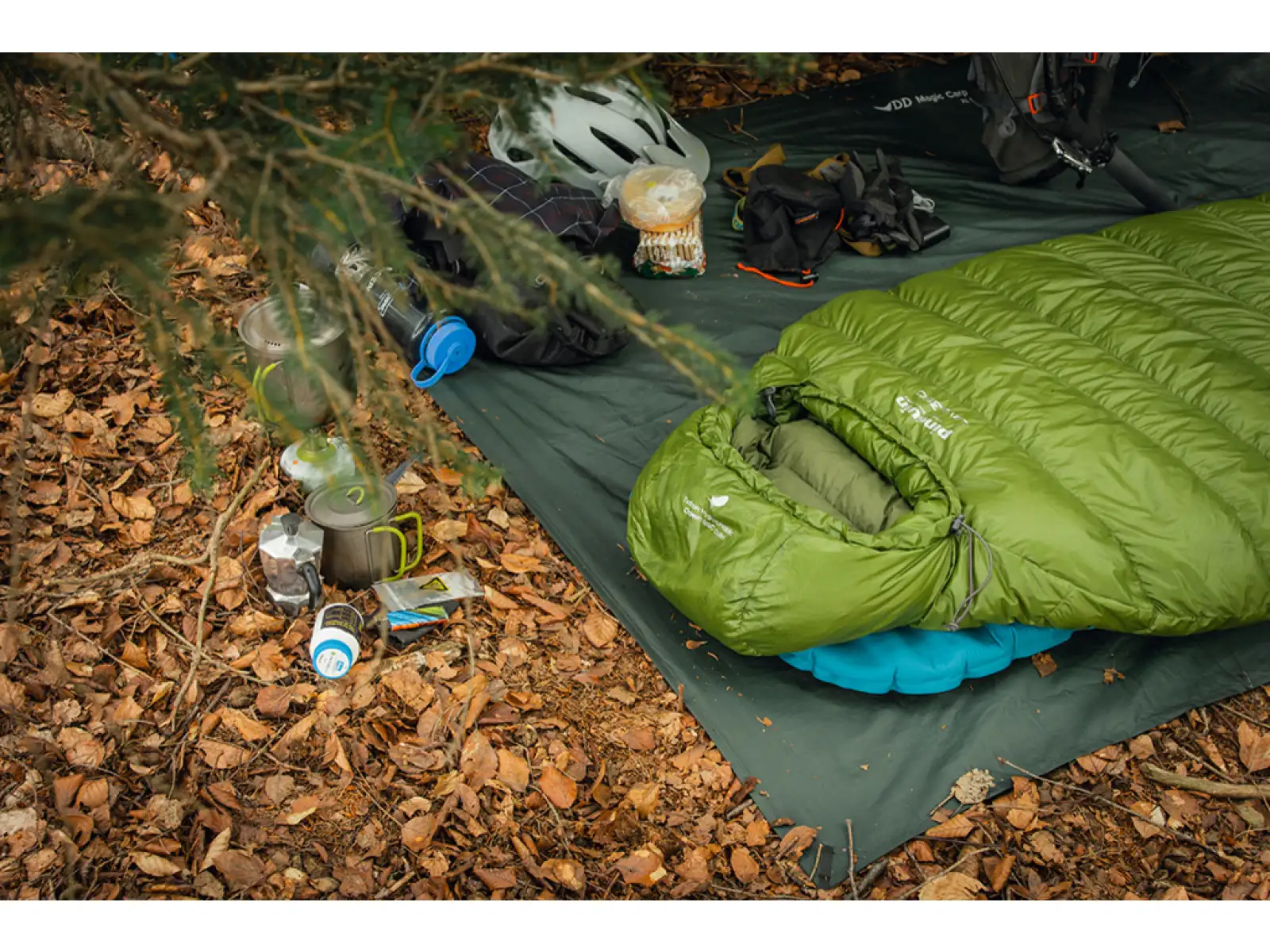 Pinguin Lava 350 Schlafsack 185 cm blau