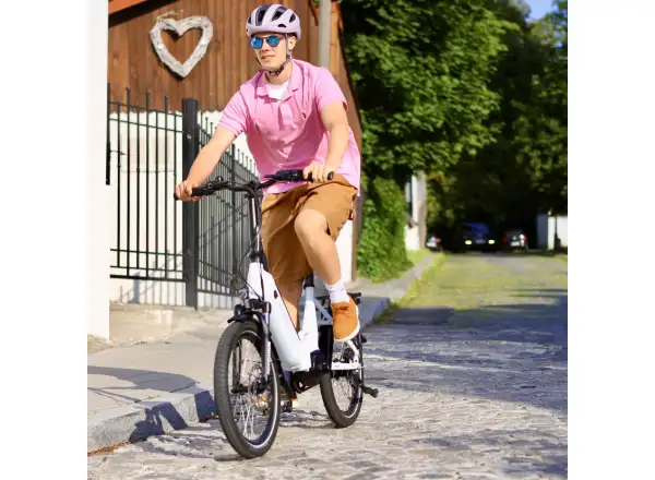 Ecobike Rhino Cruise 504 Wh Arctic weiß faltbares Elektrofahrrad