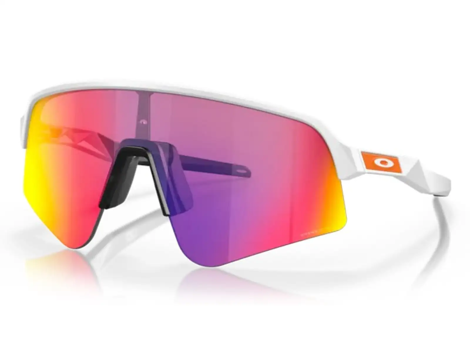 Oakley Sonnenbrille – Sutro Lite Sweep Matte White/Prizm Road