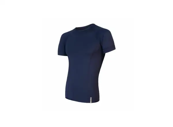 Sensor Coolmax Tech Herren T-Shirt Kurzarm Deep Blue