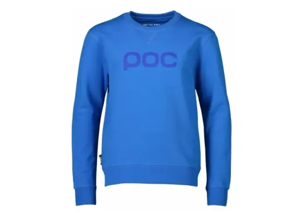 POC Crew Jr Kinderhoodie Natrium Blau