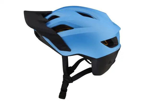 Troy Lee Designs FlowLine MIPS Helm Orbit Oasis Blau/Schwarz