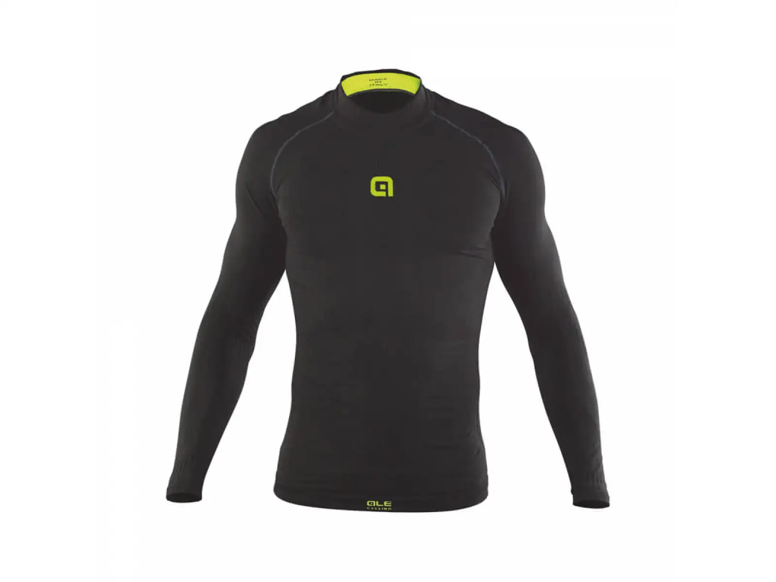 Alé Carbonio Dryarn® Herren Funktionslangarmshirt Schwarz