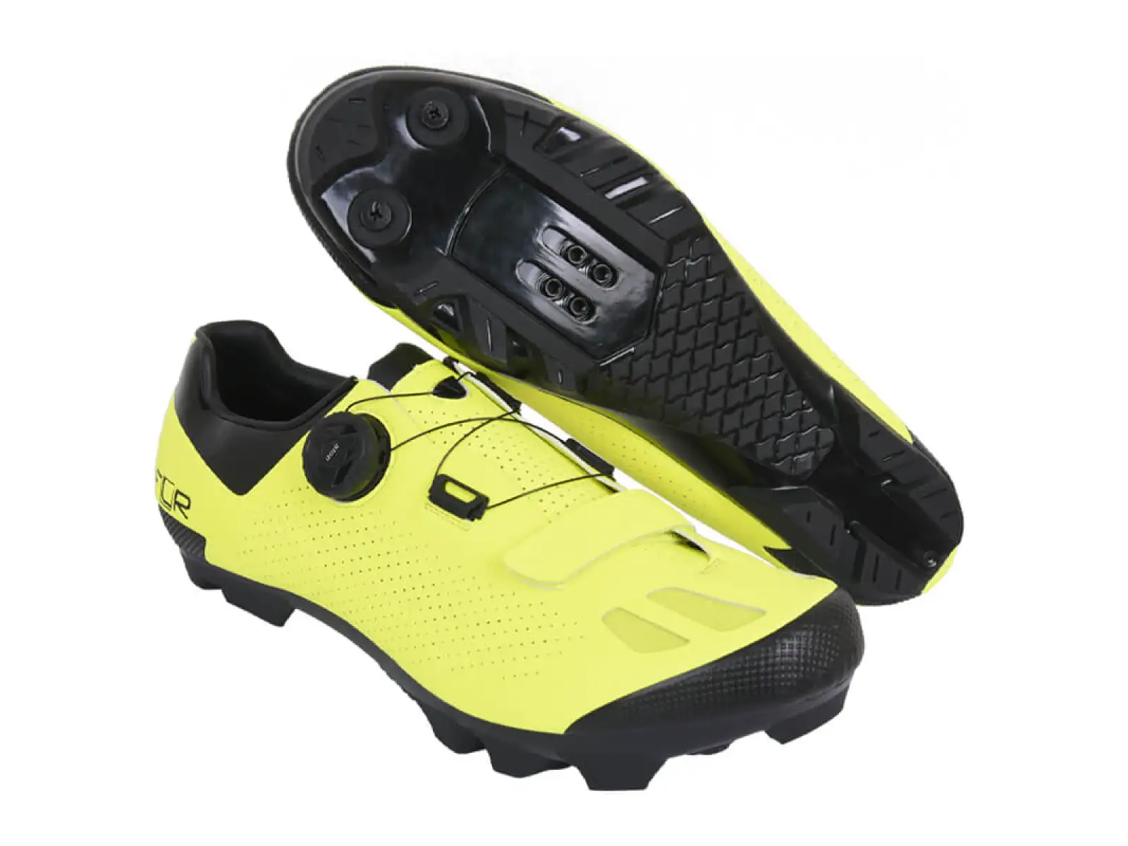 FLR F-70 MTB Herren-Mountainbike-Schuhe Neon Gelb