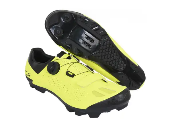 FLR F-70 MTB Herren-Mountainbike-Schuhe Neon Gelb