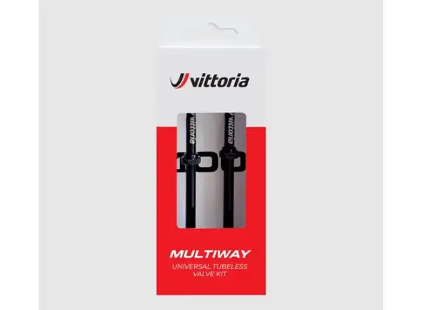 Vittoria Multiway Tubeless Ventile schwarz 80 mm