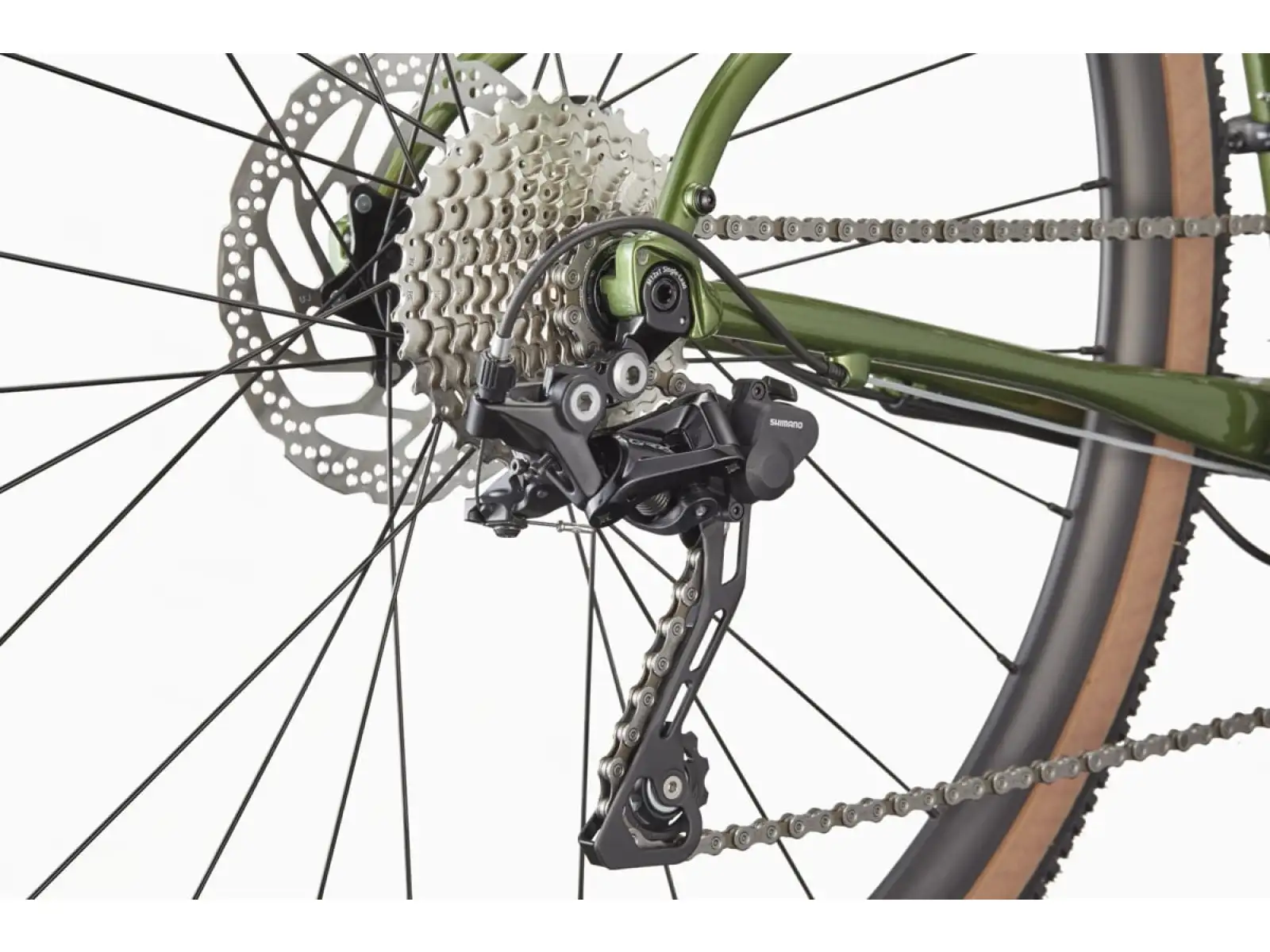 Cannondale Topstone 2 GRX 2x Gravelbike Spruce Green