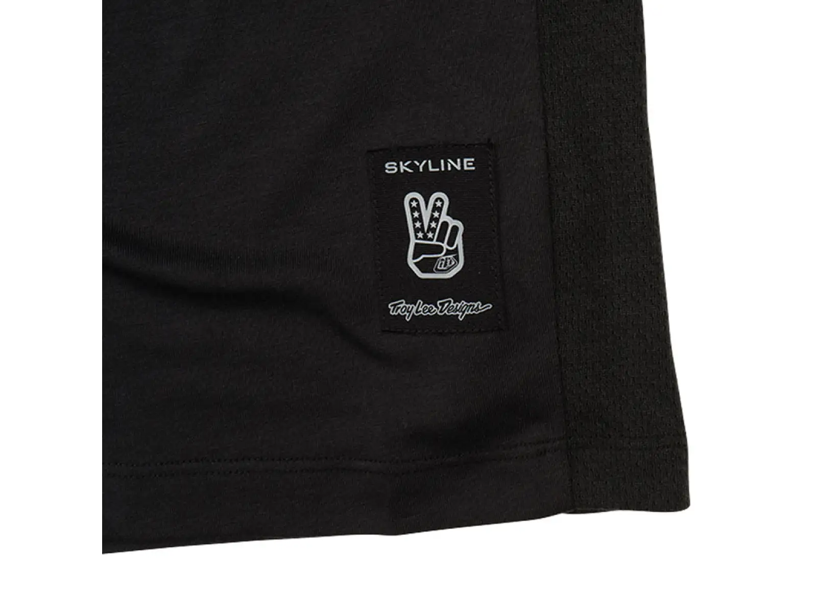 Troy Lee Designs Skyline Ride Tee Kindertrikot Langarm Signature Black