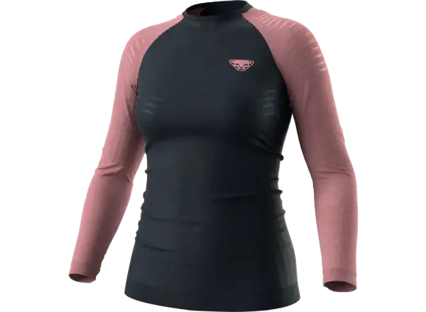 Dynafit Tour Light Merino Damen Langarmshirt Mokarosa