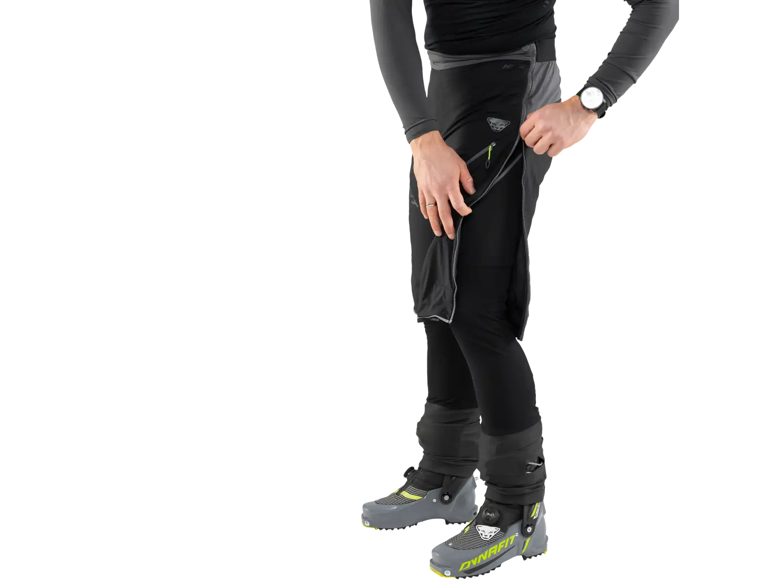 Dynafit Mezzalama Polartec Alpha Overshorts Shorts schwarz