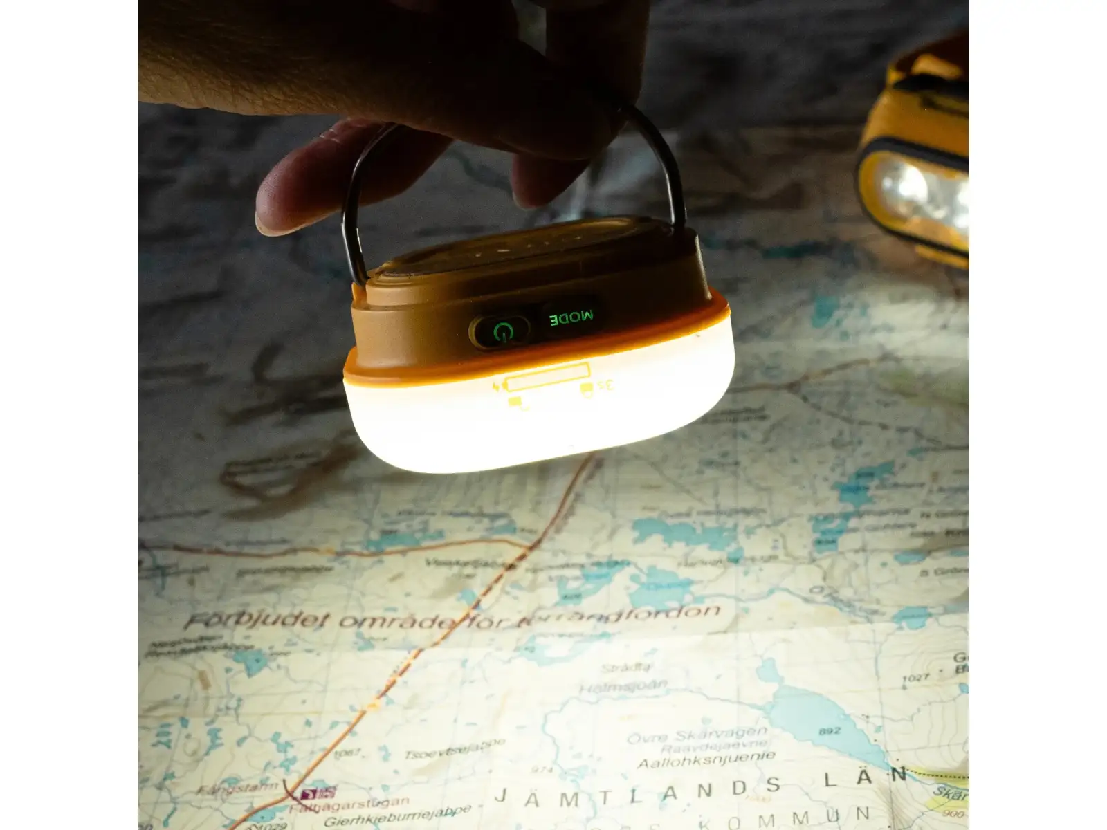 Silva Glow Recharge kompakte Taschenlampe Yellow