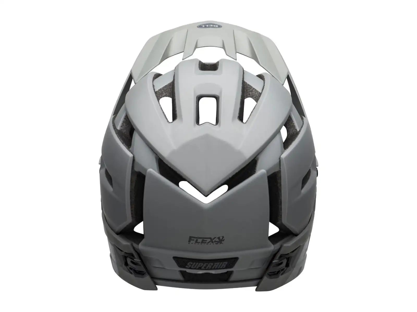 Bell Super Air R Spherical Helm Mat/Glos Grau