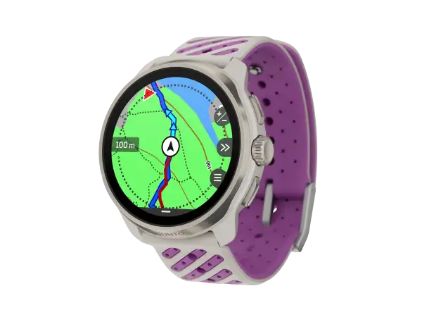 Suunto Race 3S Sportuhr Titanium Orchid