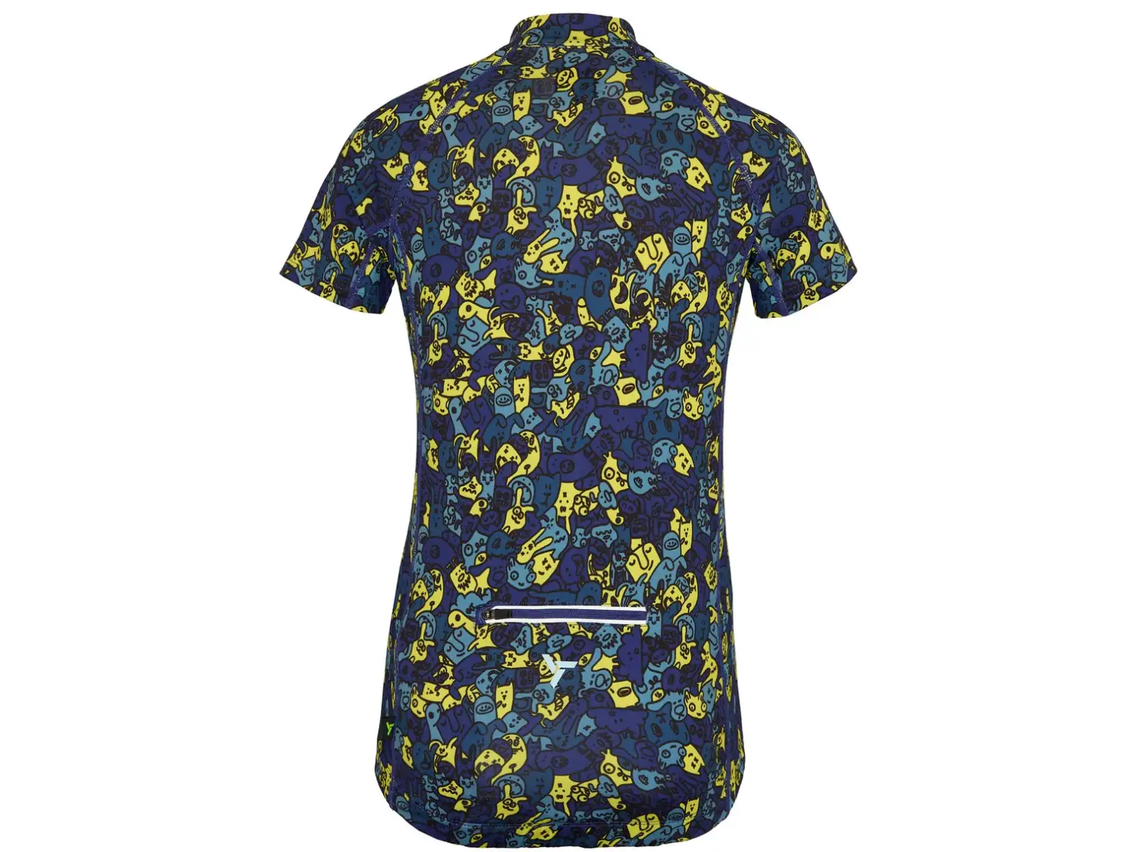 Silvini Scrivia Kindertrikot Kurzarm Blue/Neon
