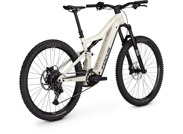 Focus JAM 7 800Wh vollgefedertes E-Bike Champagne / Shellwhite