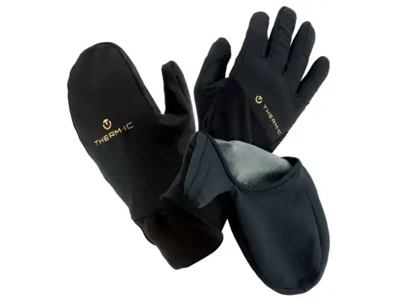 Thermic Vielseitige Leichte beheizte Handschuhe schwarz